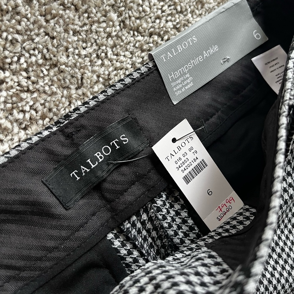 Talbots Work Pants *NEVER WORN WITH TAGS*